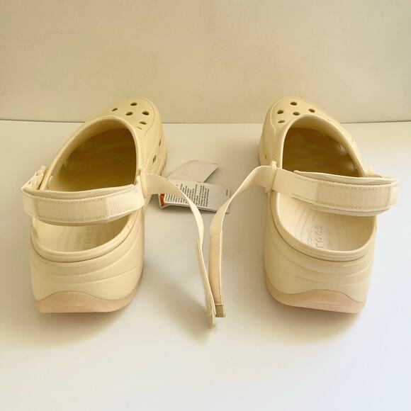 Crocs Hiker Xscape Clogs M13/W15 in Vanilla Neutral Chunky Platform Unisex NWT main image 12